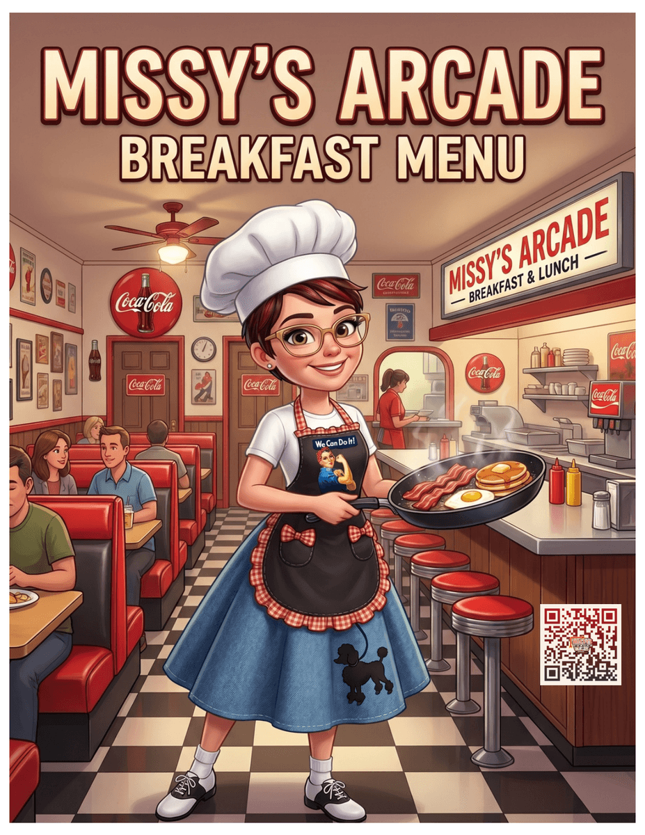 Breakfast menu page 1