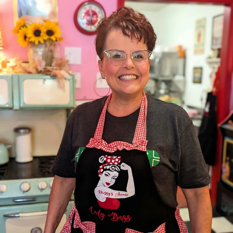 Missy Wescoat, owner of Missy's Arcade Restaurant